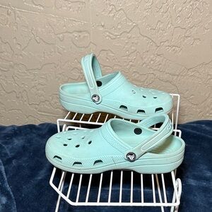 Crocs Women's Aqua Classic Clogs Slides Size 7